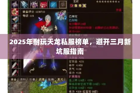2025年耐玩天龙私服榜单，避开三月新坑服指南
