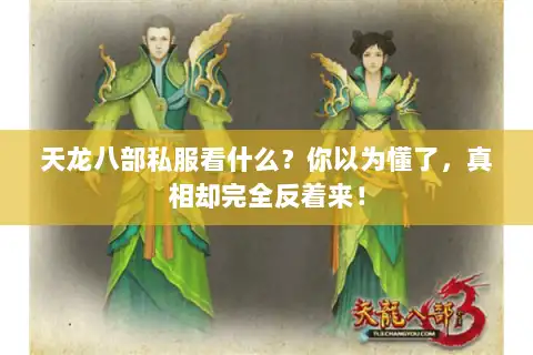 天龙八部私服看什么？你以为懂了，真相却完全反着来！