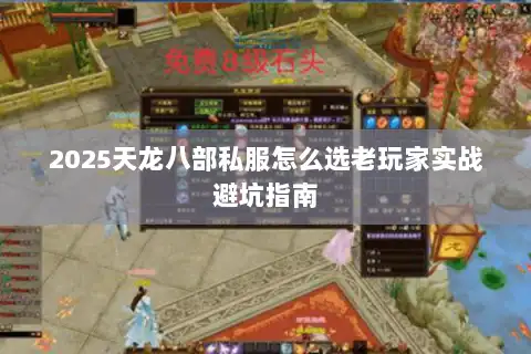 2025天龙八部私服怎么选老玩家实战避坑指南