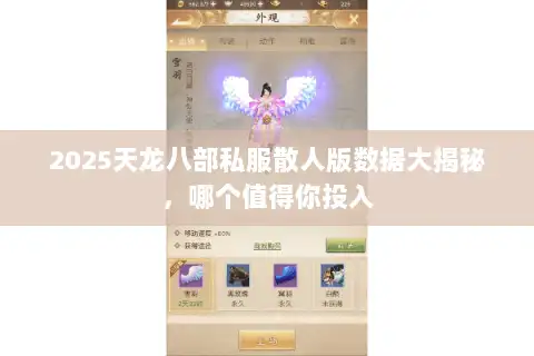 2025天龙八部私服散人版数据大揭秘,哪个值得你投入 2025天龙八部私服散人版数据大揭秘,哪个值得你投入