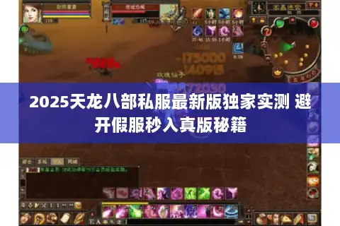 2025天龙八部私服最新版独家实测 避开假服秒入真版秘籍