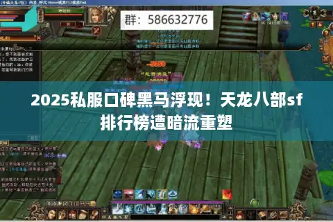 2025私服口碑黑马浮现！天龙八部sf排行榜遭暗流重塑