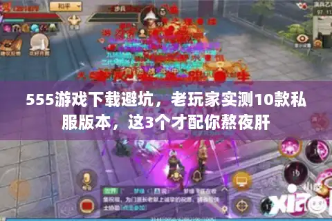 555游戏下载避坑，老玩家实测10款私服版本，这3个才配你熬夜肝
