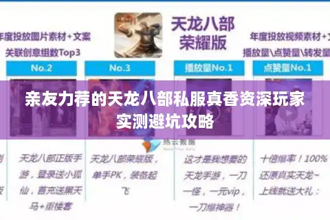 亲友力荐的天龙八部私服真香资深玩家实测避坑攻略 亲友力荐的天龙八部私服真香资深玩家实测避坑攻略