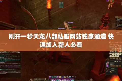 刚开一秒天龙八部私服网站独家通道 快速加入新人必看
