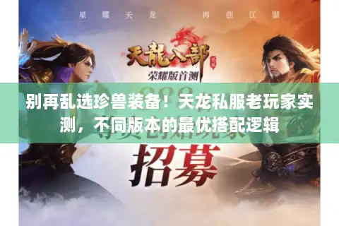 别再乱选珍兽装备！天龙私服老玩家实测，不同版本的最优搭配逻辑
