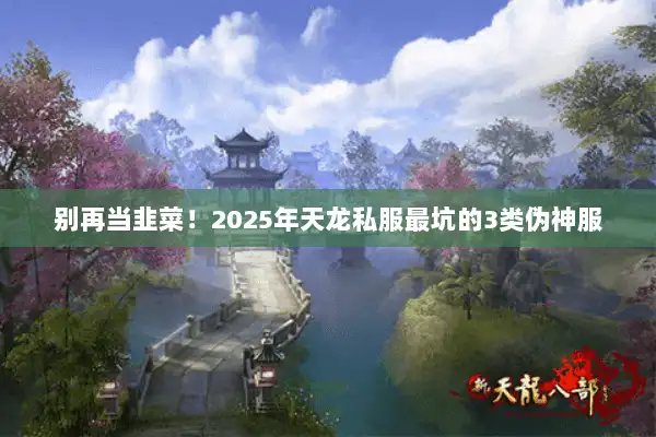 别再当韭菜！2025年天龙私服最坑的3类伪神服