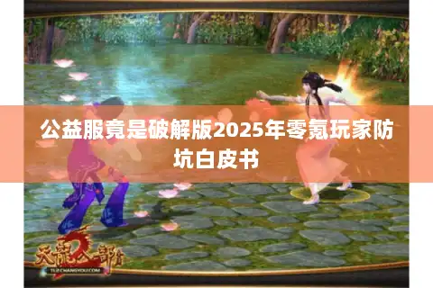 公益服竟是破解版2025年零氪玩家防坑白皮书 公益服竟是破解版2025年零氪玩家防坑白皮书