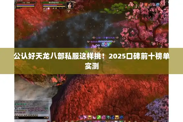 公认好天龙八部私服这样挑！2025口碑前十榜单实测