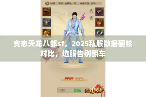 变态天龙八部sf，2025私服数据硬核对比，选服告别翻车
