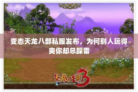 变态天龙八部私服发布，为何别人玩得爽你却总踩雷