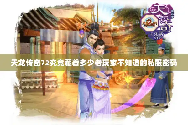 天龙传奇72究竟藏着多少老玩家不知道的私服密码