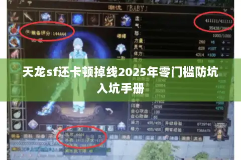 天龙sf还卡顿掉线2025年零门槛防坑入坑手册 天龙sf还卡顿掉线2025年零门槛防坑入坑手册