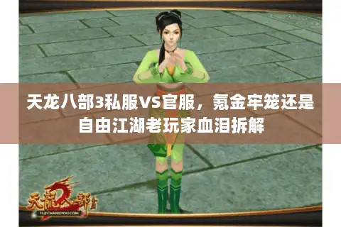 天龙八部3私服VS官服，氪金牢笼还是自由江湖老玩家血泪拆解