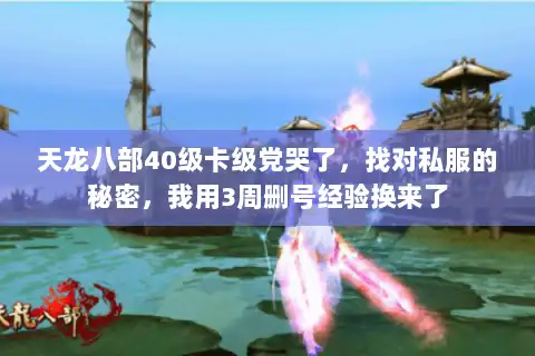 天龙八部40级卡级党哭了,找对私服的秘密,我用3周删号经验换来了 天龙八部40级卡级党哭了,找对私服的秘密,我用3周删号经验换来了