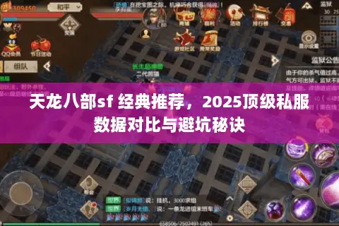 天龙八部sf 经典推荐，2025顶级私服数据对比与避坑秘诀