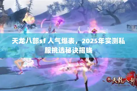 天龙八部sf 人气爆表，2025年实测私服挑选秘诀揭晓