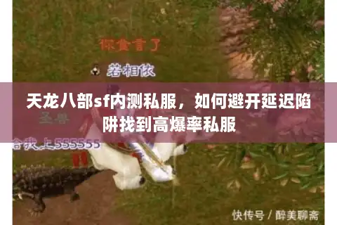 天龙八部sf内测私服，如何避开延迟陷阱找到高爆率私服