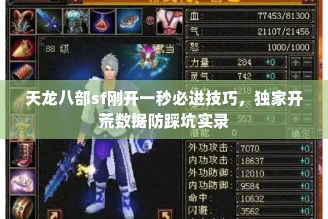 天龙八部sf刚开一秒必进技巧,独家开荒数据防踩坑实录 天龙八部sf刚开一秒必进技巧,独家开荒数据防踩坑实录