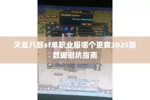 天龙八部sf单职业服哪个更爽2025新数据避坑指南 天龙八部sf单职业服哪个更爽2025新数据避坑指南