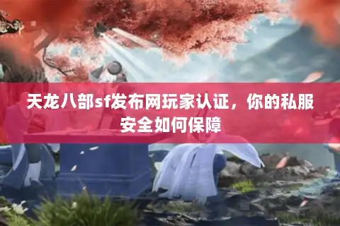 天龙八部sf发布网玩家认证，你的私服安全如何保障