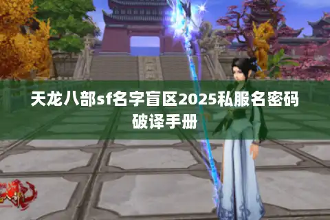 天龙八部sf名字盲区2025私服名密码破译手册