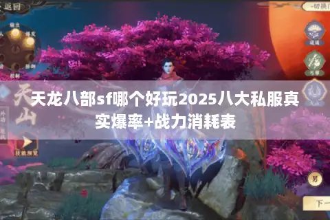 天龙八部sf哪个好玩2025八大私服真实爆率+战力消耗表