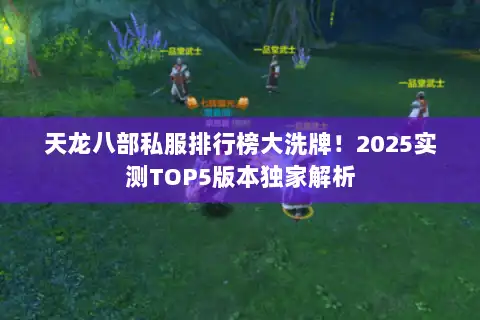 天龙八部私服排行榜大洗牌!2025实测TOP5版本独家解析 天龙八部私服排行榜大洗牌!2025实测TOP5版本独家解析