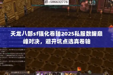 天龙八部sf强化卷轴2025私服数据巅峰对决，避开坑点选真卷轴