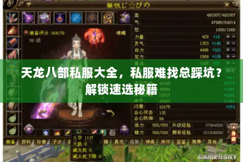 天龙八部私服大全，私服难找总踩坑？解锁速选秘籍