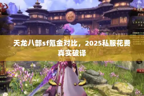 天龙八部sf氪金对比，2025私服花费真实破译