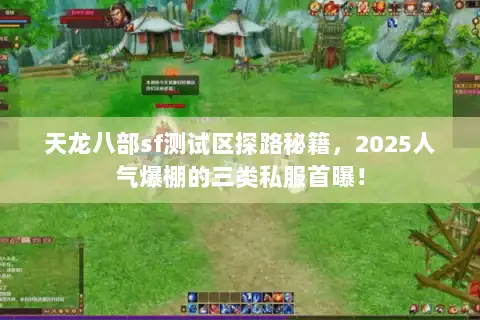 天龙八部sf测试区探路秘籍，2025人气爆棚的三类私服首曝！