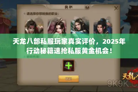 天龙八部私服玩家真实评价，2025年行动秘籍速抢私服黄金机会！