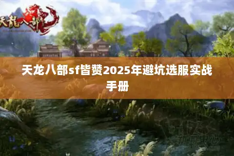 天龙八部sf皆赞2025年避坑选服实战手册