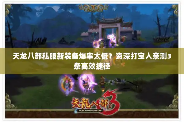 天龙八部私服新装备爆率太低？资深打宝人亲测3条高效捷径