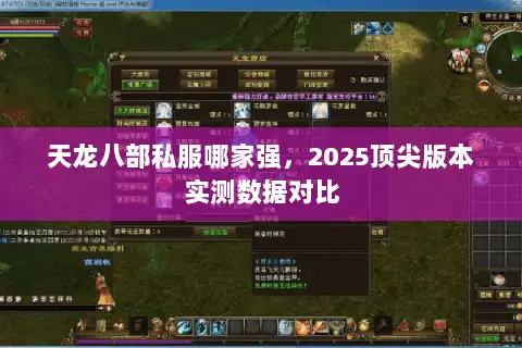 天龙八部私服哪家强，2025顶尖版本实测数据对比
