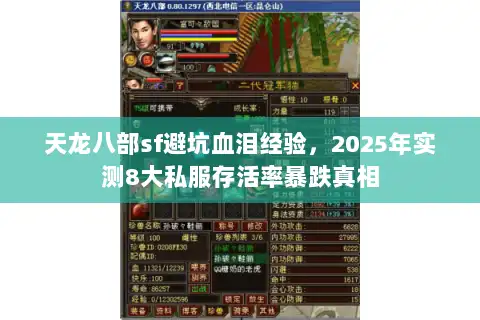 天龙八部sf避坑血泪经验，2025年实测8大私服存活率暴跌真相