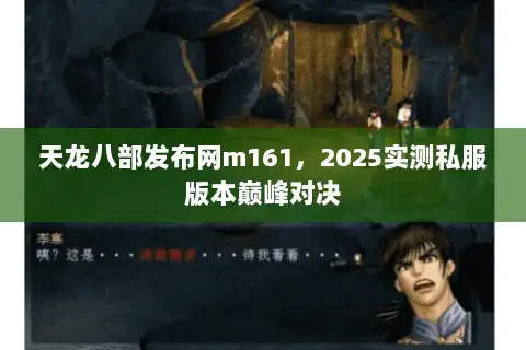 天龙八部发布网m161，2025实测私服版本巅峰对决