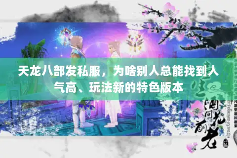天龙八部发私服，为啥别人总能找到人气高、玩法新的特色版本