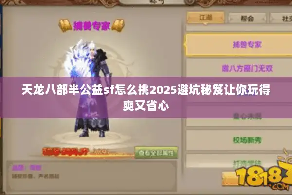天龙八部半公益sf怎么挑2025避坑秘笈让你玩得爽又省心