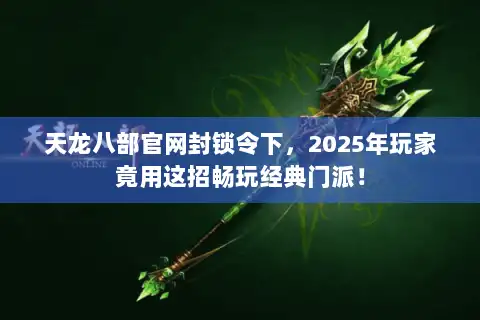 天龙八部官网封锁令下，2025年玩家竟用这招畅玩经典门派！