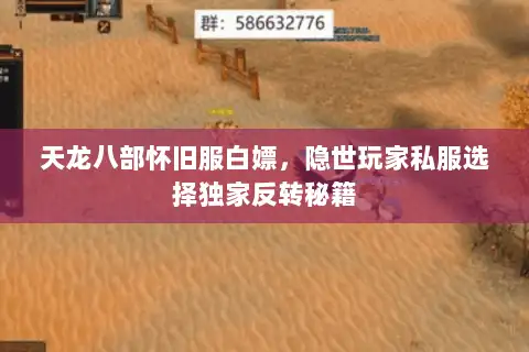 天龙八部怀旧服白嫖，隐世玩家私服选择独家反转秘籍